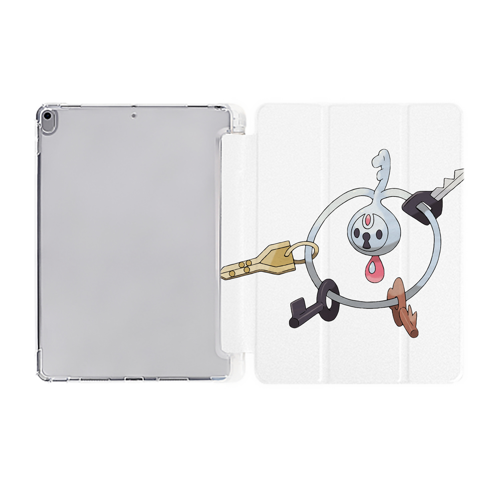 （画像用） ポケットモンスター Pokémon IPad ケース ペン収納付き 三つ折りスタンド PUレザー×シリコン 対応機種9.5/10.5/10.9インチ
